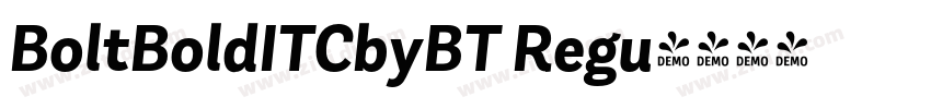 BoltBoldITCbyBT Regu字体转换